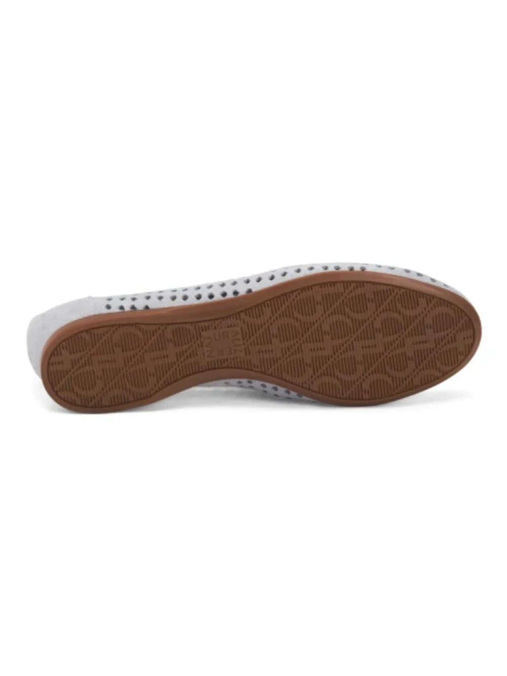 NATURALIZER PREMIUM Suede Bloom Perforated Comfort Flats